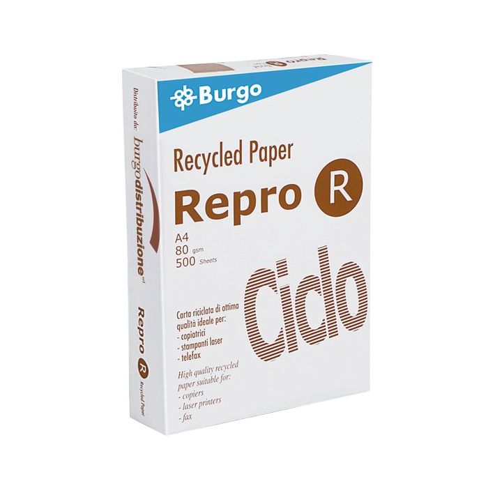 Carta Repro R Ciclo Burgo A4 80 g/mq 8121 (conf.5 risme) main product photo