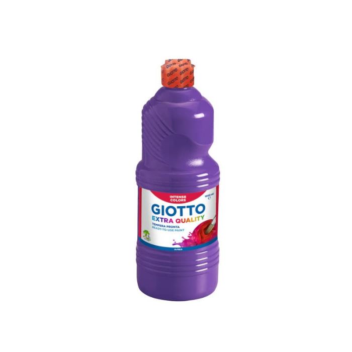 Tempera a base d'acqua GIOTTO Extra Quality flacone 1 lt violetto 533419 main product photo