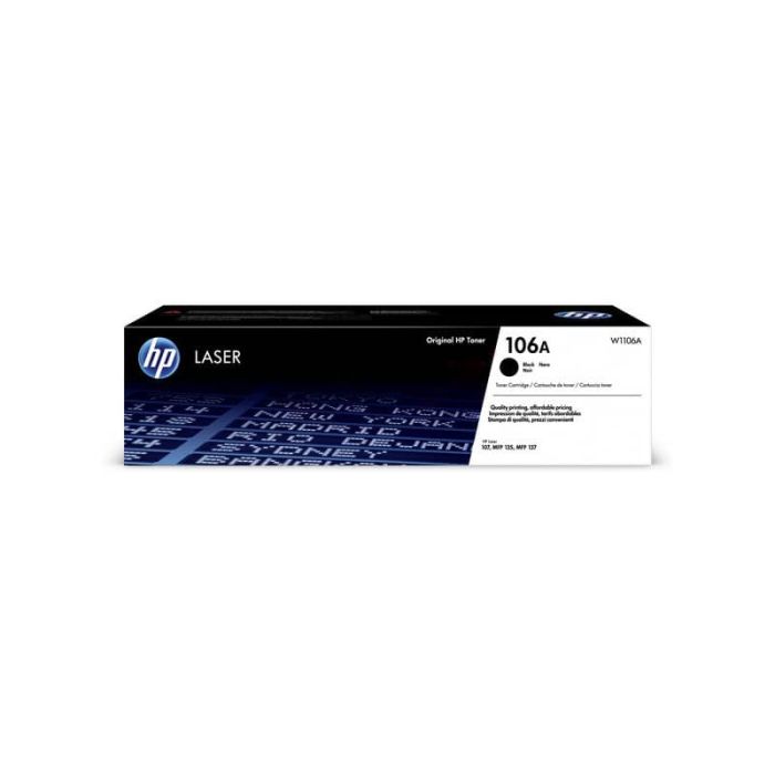 Toner 106A HP nero HP W1106A main product photo