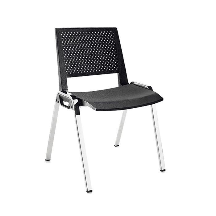 Unisit SEDUTA ATTESA Kentra NERO senza BRACCIOLI main product photo