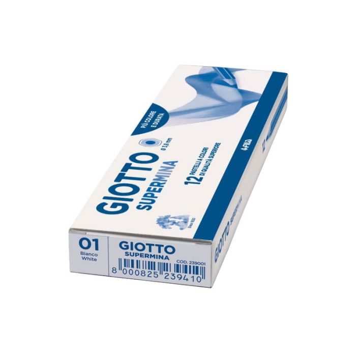 Matita colorata GIOTTO Supermina 3,8 mm bianco 23900100 main product photo