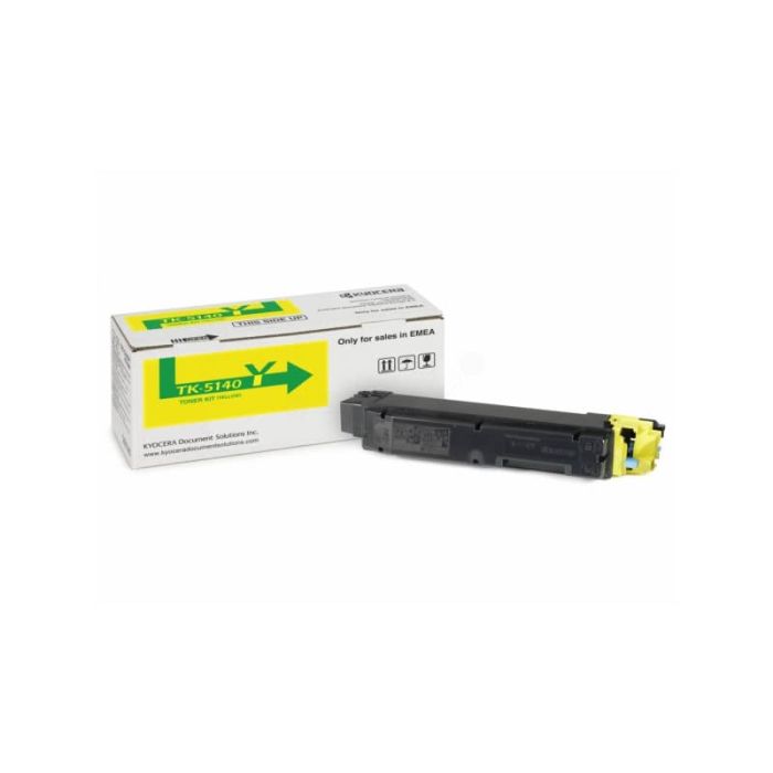 Toner TK-5140Y Kyocera-Mita giallo 1T02NRANL0 main product photo