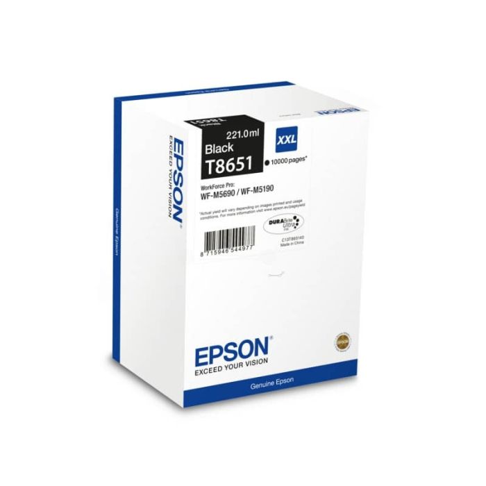 Cartuccia inkjet ink pigmentato 86XXL Epson nero C13T865140 main product photo