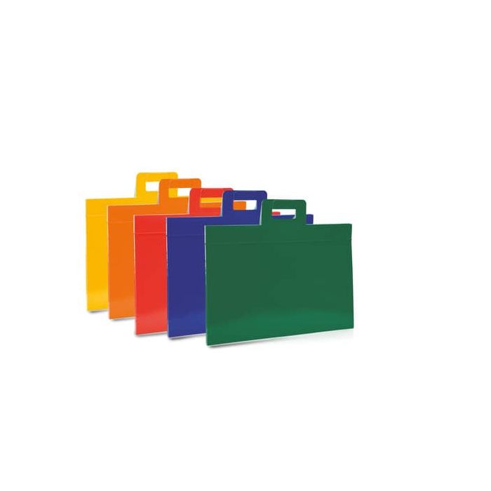 Valigetta portadisegni Euro-Cart 35x50 cm in cartone con elastico - conf. 12 pz colori assortiti - YCPD35AS main product photo