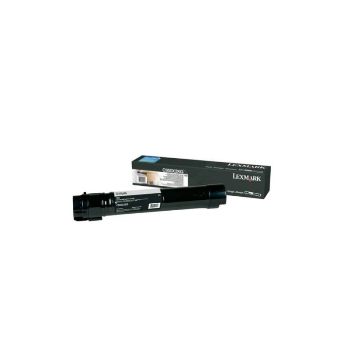 Toner altissima resa C950 Lexmark nero C950X2KG main product photo
