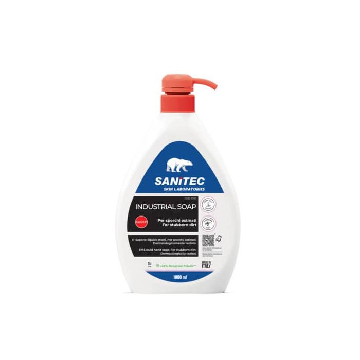 Sapone liquido specifico per lo sporco ostinato Industrial Soap Sanitec 1000 ml 1040 main product photo