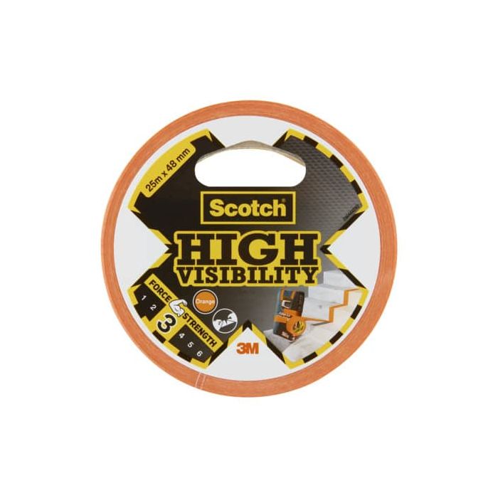 Nastro adesivo extra resistente Scotch® Extremium Universal 48 mm x 25 m - arancione alta visibilità - 29044825O main product photo