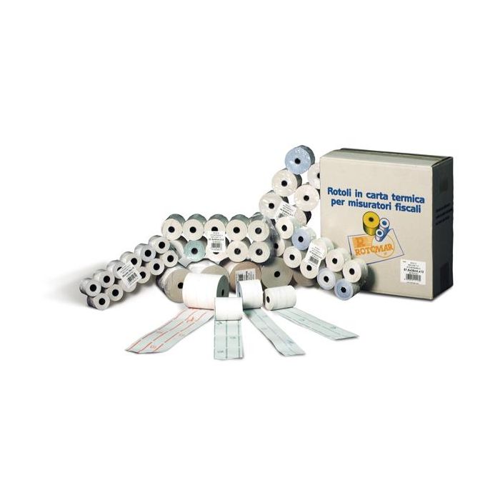 Rotomar Blister 10 Rotoli Carta Chimica Pos 2 Copie 57Mmx20Mt main product photo