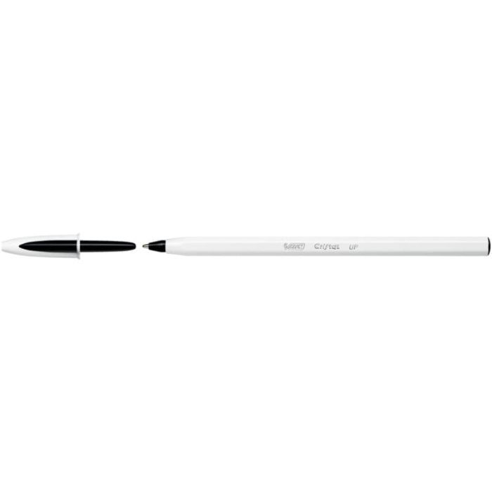 Penna a sfera con cappuccio BIC Cristal UP M 1,2 mm nero 949880 main product photo