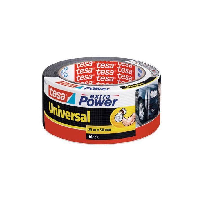 Nastro Tesa extra power universal nero - 25 m x 50 mm 56388-00001-07 main product photo