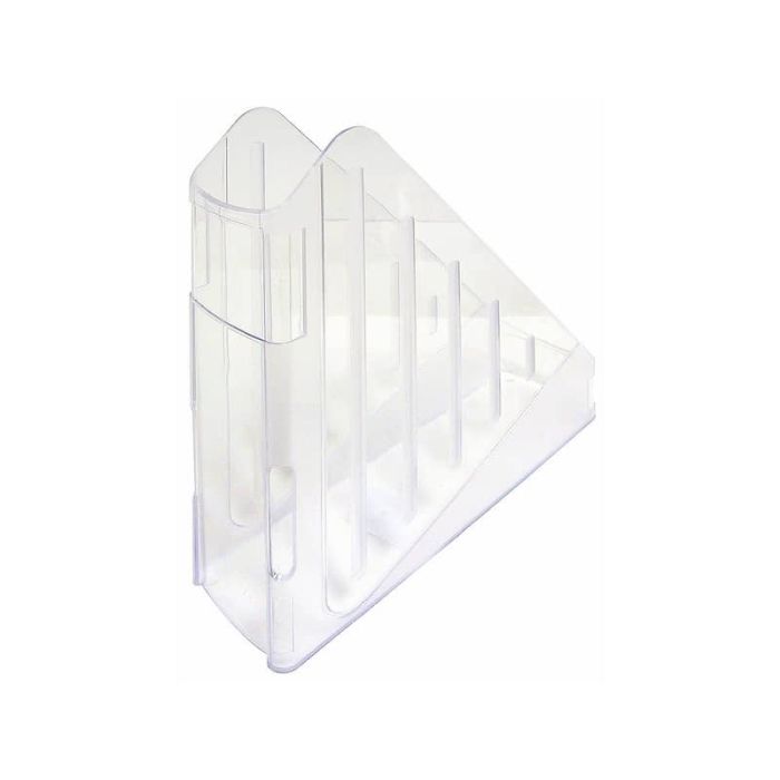 Portariviste ARDA Classic polistirolo antiurto cristallo 7,5x27x29,5 cm TR4118CR main product photo