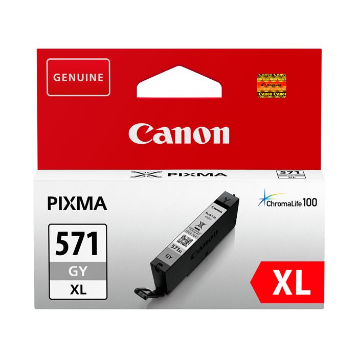 Cartuccia inkjet alta capacità CLI-571GY XL Canon grigio 0335C001 main product photo