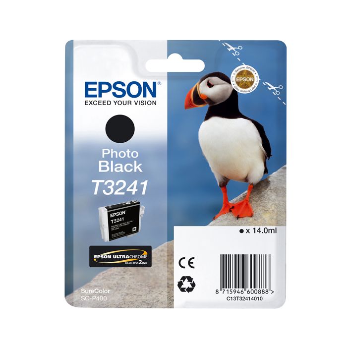 Epson - Cartuccia ink - Nero - T3241 - C13T32414010 - 14ml main product photo