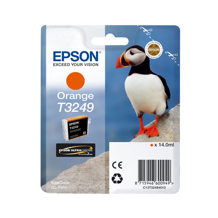 Epson - Cartuccia ink - Arancio - T3249 - C13T32494010 - 14ml main product photo
