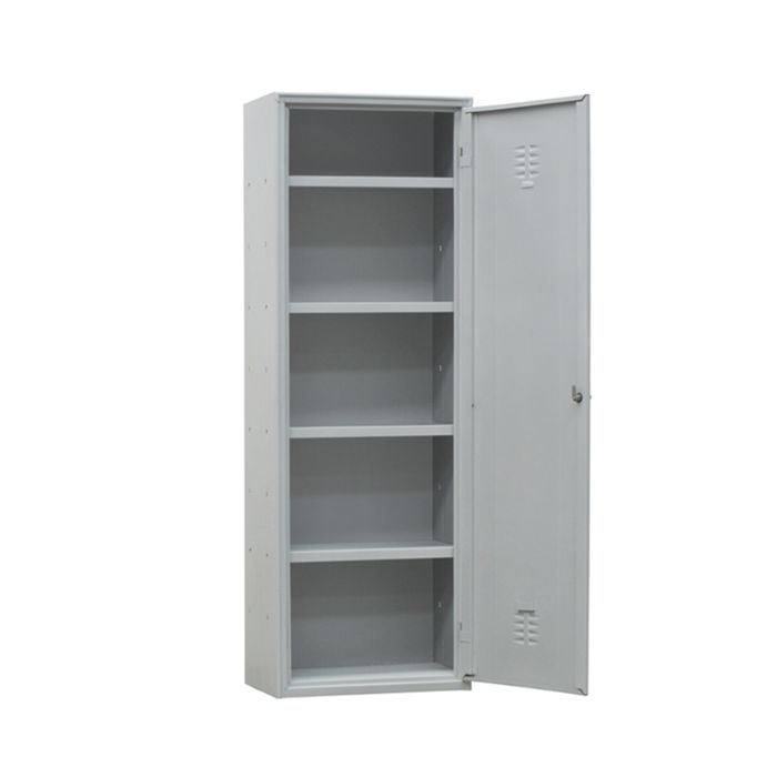 Armadio multiuso in metallo - a 1 anta - 60 x 40 x180 cm - grigio - Fasma main product photo