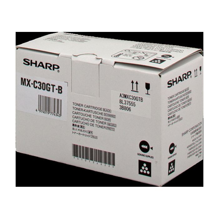 Sharp - Toner - Nero - MXC30GTB - 6.000 pag main product photo