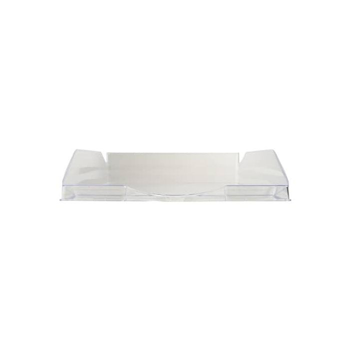 Vaschetta portacorrispondenza Exacompta ECOTRAY Office plastica A4+ cristallo 12323D main product photo