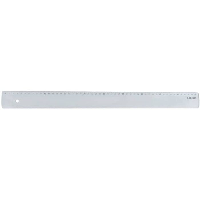Righello Q-Connect trasparente 50 cm KF00589 main product photo