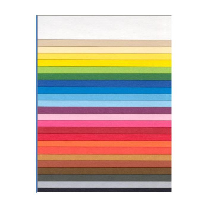 Cartoncino colorato Fabriano Elle Erre 50x70 cm 220 g conf. 20 fogli - arancio - 42450708 main product photo