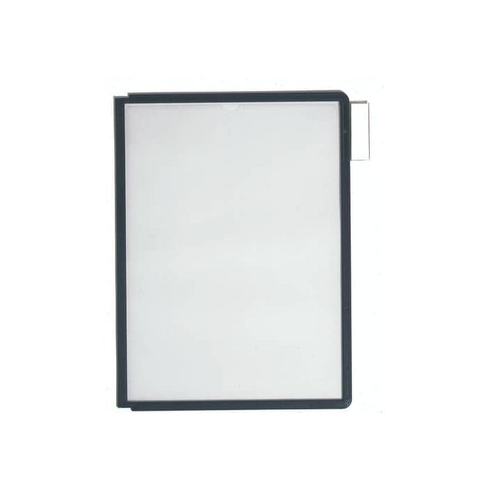 Pannelli espositivi DURABLE SHERPA A4 polipropilene nero conf. da 5 - 560601 main product photo