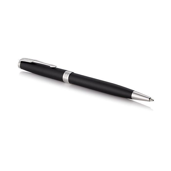Penna a sfera Parker Sonnet punta M inchiostro nero Matte Black CT 1931524 main product photo