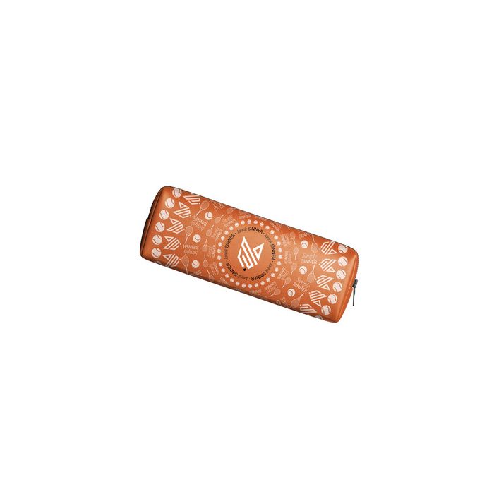 Astuccio ovale Pigna Jannik Sinner con zip personalizzata e logo in rilievo - 24x4,35x10 cm - 023347700 main product photo