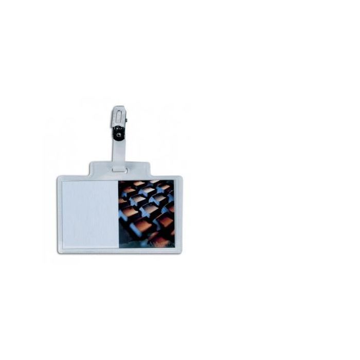 100 portanome Pass 3M 9,5x6cm c/clip in metallo s/cartoncino Sei Rota main product photo