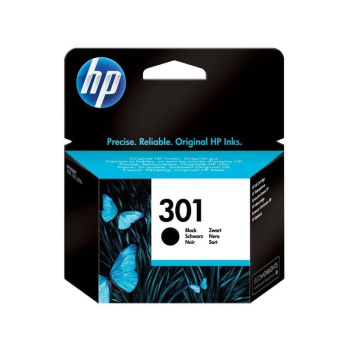 Cartuccia inkjet 301 HP nero CH561EE main product photo