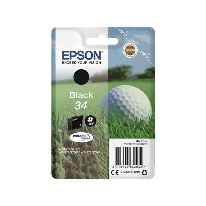 EPSON CARTUCCIA NERO 34 PALLINA DA GOLF main product photo