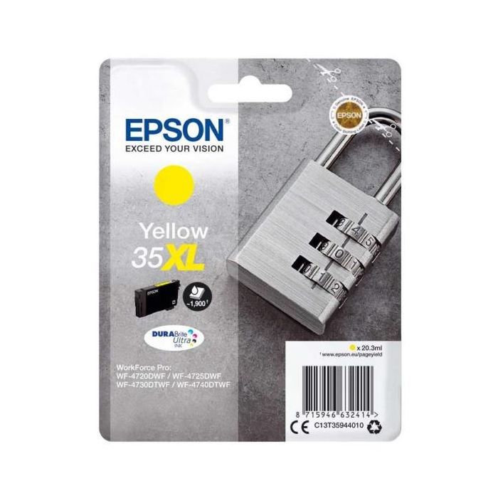EPSON CARTUCCIA GIALLO 35XL LUCCHETTO main product photo