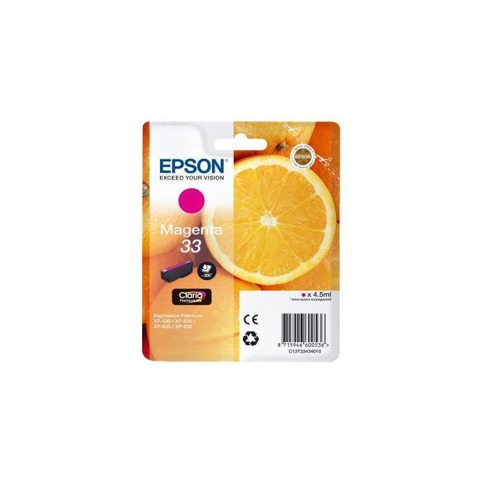 EPSON CARTUCCIA MAGENTA T33 ARANCIA main product photo