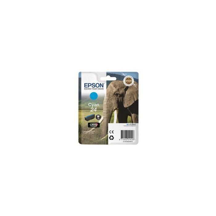 EPSON CARTUCCIA CIANO SERIE 24 ELEFANTE main product photo