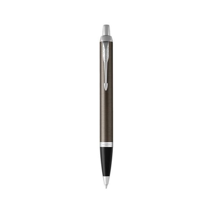Penna a sfera Parker IM punta M inchiostro blu Parker Dark Espresso CT 1931671 main product photo