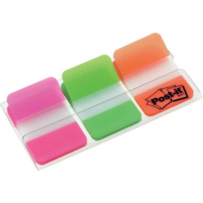 Segnapagina removibii Post-it Index Strong colori vivaci 3 blocchetti da 22 - 686-PGOEU main product photo