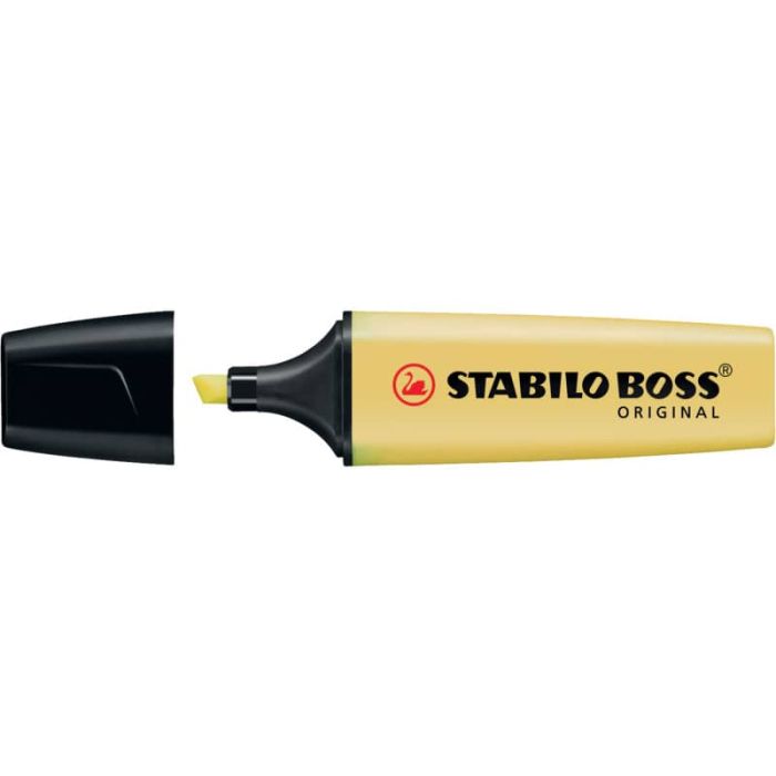 Evidenziatore Stabilo Boss Original Pastel 2-5 mm giallo banana 70/144 main product photo