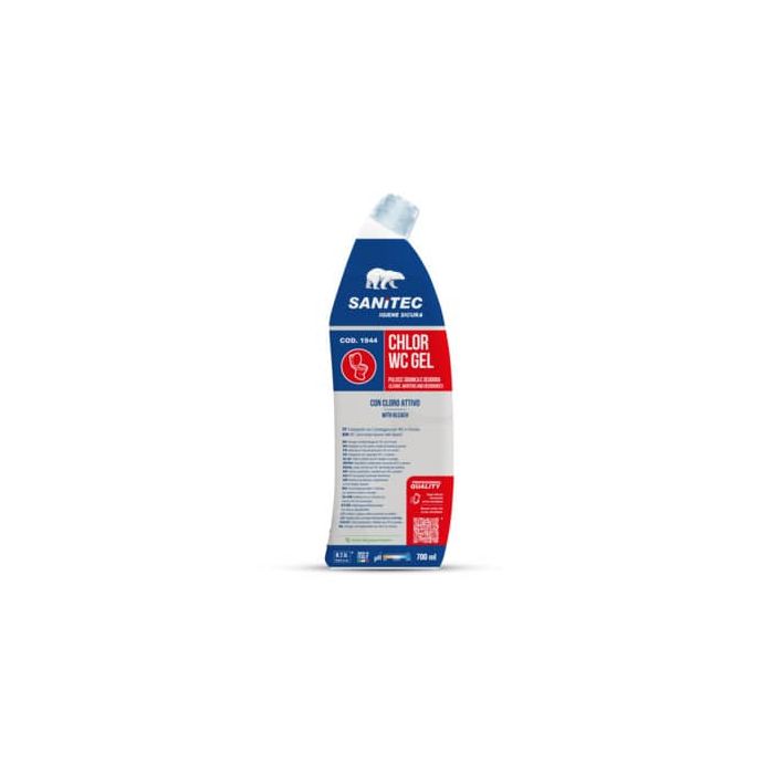 Detergente con candeggina Sanitec WC e orinatoi - 700 ml - 1944 main product photo