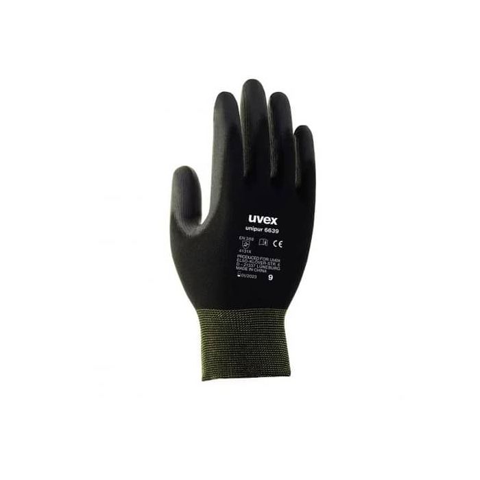 Guanti protettivi UNIPUR 6639 - rischi meccanici - nero Uvex TG. 7 6024807 main product photo