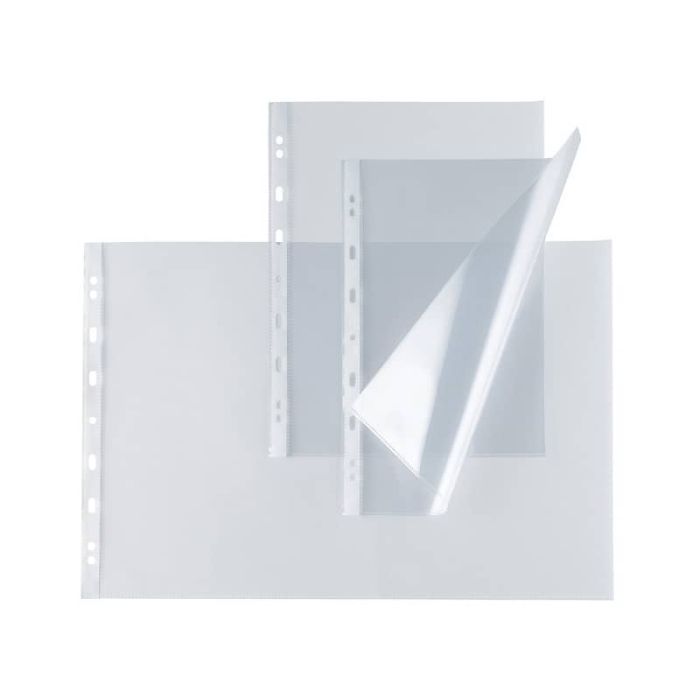 Buste in PP liscio 30x42 (A3 libro) Sei Rota Alto - alto spessore trasparente 10 pz. - 663015 main product photo