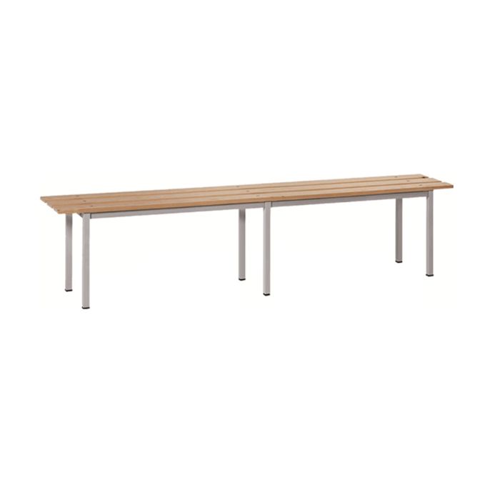 Panca spogliatoio - 6 posti - 200 x 35 x 45 cm - legno - Fasma main product photo