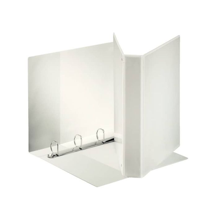 Raccoglitore personalizzabile Esselte Display Maxi a 4 anelli a D diam. 30mm 27,5x32 cm bianco - 394756000 main product photo