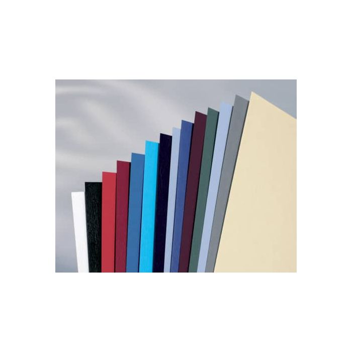Copertine per rilegatura GBC Leathergrain in cartoncino goffrato A4 avorio - conf. 100 pezzi - CE040065 main product photo