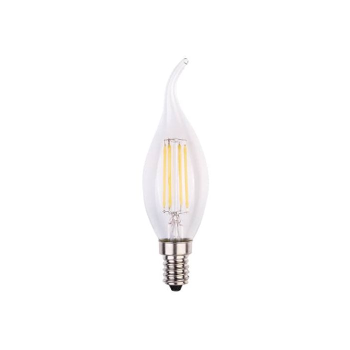 Lampadina LED a filamento fiamma 6W attacco E14 806 lumen luce fredda MKC 6000K - 499048562 main product photo