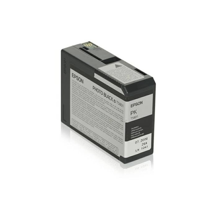 Cartuccia inkjet ink pigmentato T5801 Epson nero fotografico C13T580100 main product photo