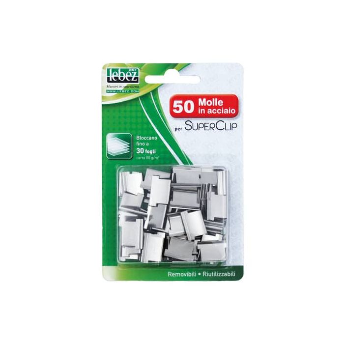 Ricarica Molle lebez acciaio conf. 50 pezzi 1061 main product photo