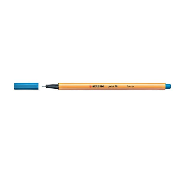 Fineliner Stabilo Point 88 0,4 mm blu oltremare - 88/32 main product photo