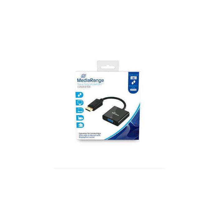 Cavo adattatore SVGA/DisplayPort Mediarange 15 cm nero MRCS173 main product photo