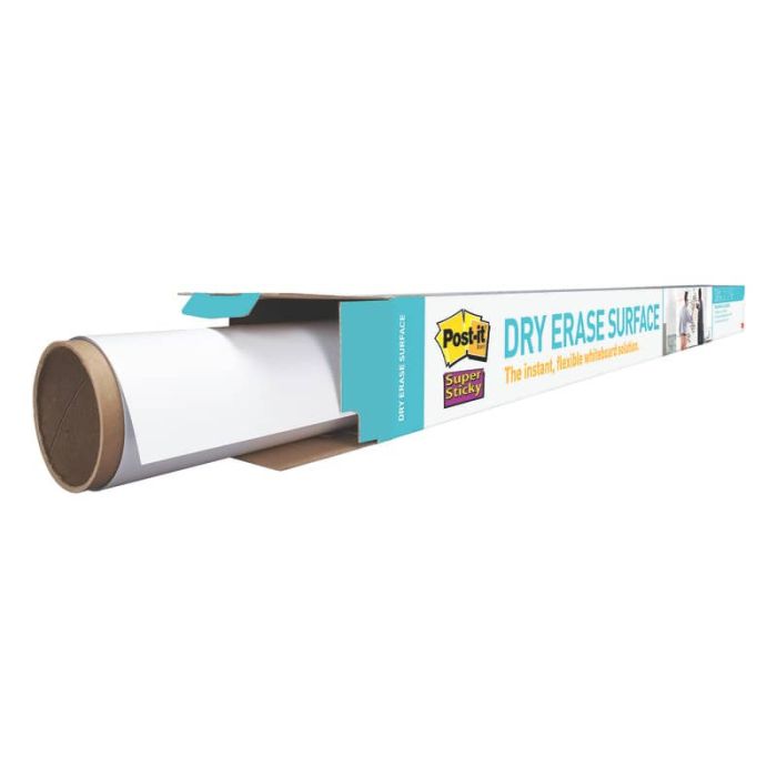 Lavagna cancellabile in rotolo Post-it Super Sticky 121,9 cm x 182,9 cm bianco DEF6x4-EU main product photo