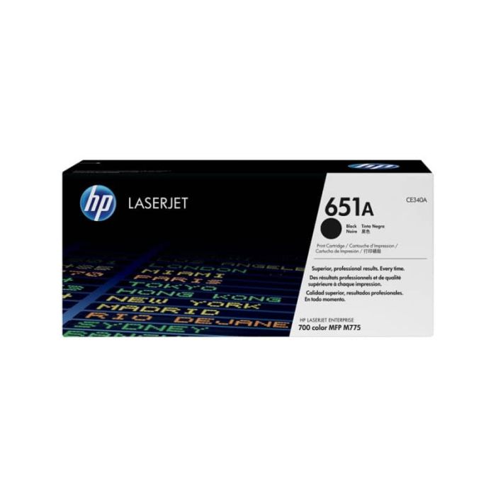 Toner 651A HP nero standard CE340A main product photo