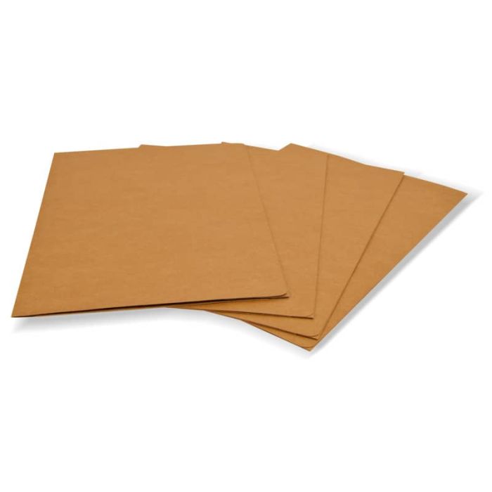 Cartelline semplice Euro-Cart in Kraft - 24,5x34 cm - avana - conf. 50 pezzi - RF7 XCM01AV main product photo