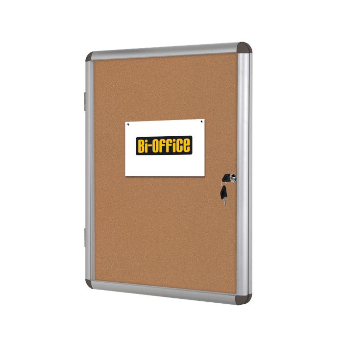 Bacheca in sughero Bi-Office Enclore con cornice in alluminio 6xA4 VT620101150 main product photo